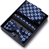 Conjunto Premium de Gravata Estampada Baldini