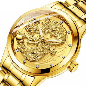 Relógio Golden Dragon Chrono