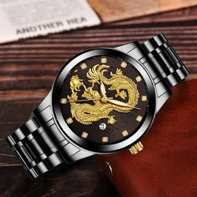 Relógio Golden Dragon Chrono